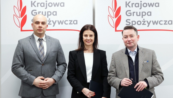 Krajowa Grupa Spożywcza unterstützt das polnische Tennis