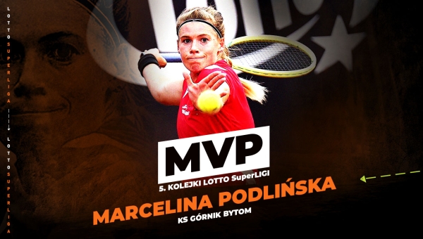 Marcelina Podlińska laureatką nagrody MVP 5. kolejki