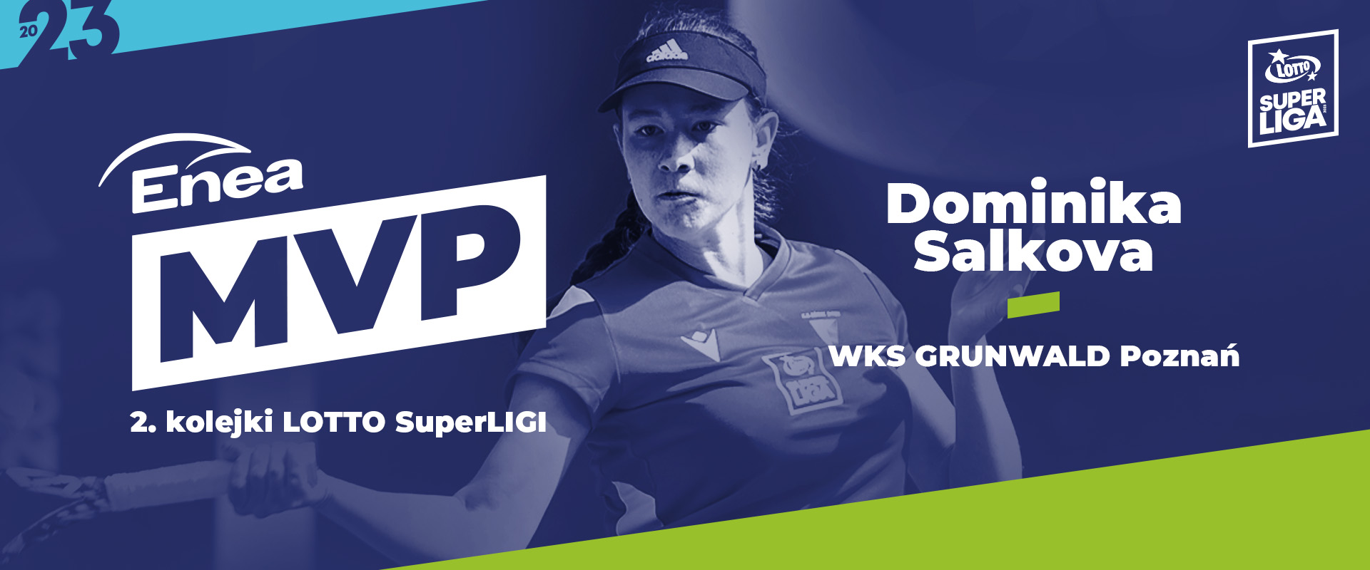 Dominika Salkova - Enea MVP 2. kolejki