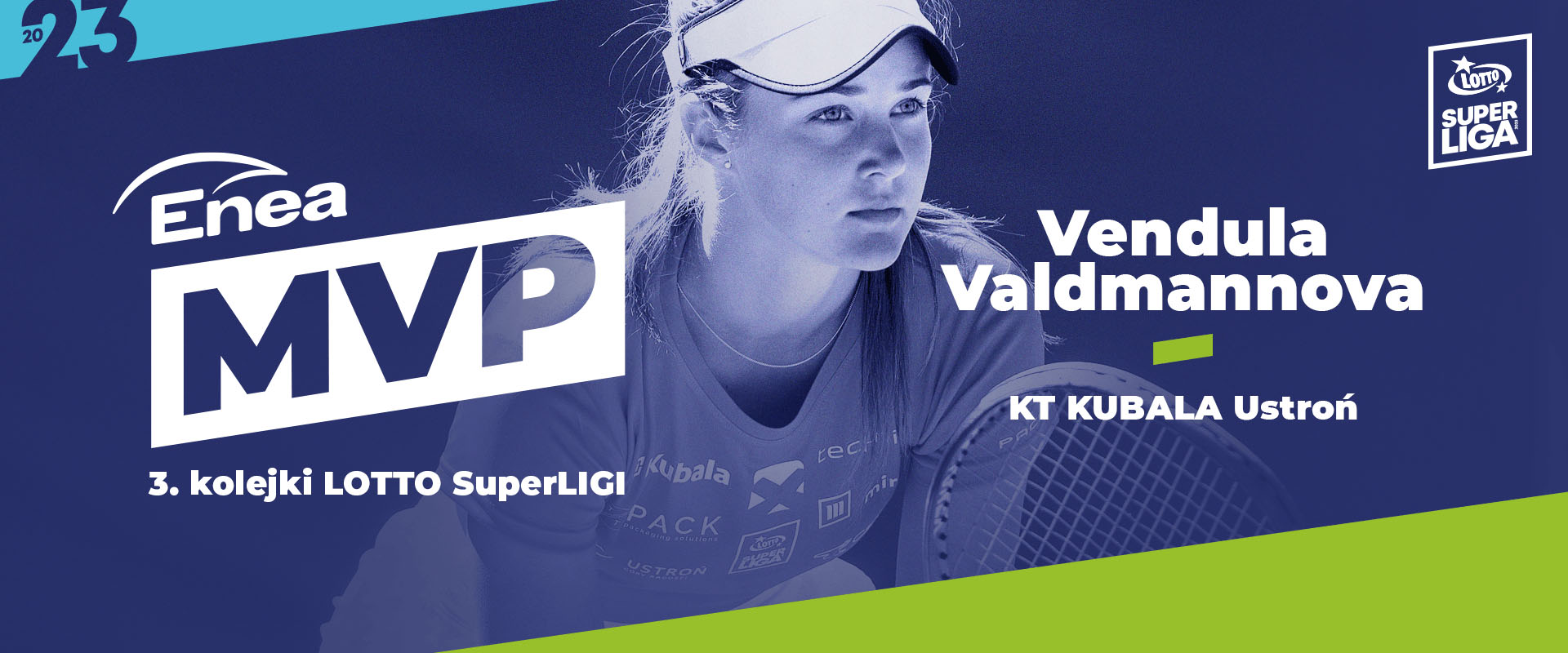 Vendula Valdmannová - Enea MVP 3. kola